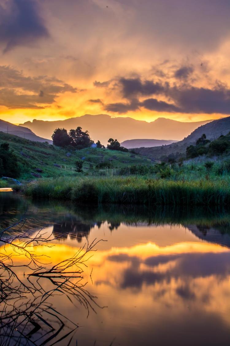Lolambazo Country House & Cottage - Giants Castle Drakensberg Mahlutshini Zimmer foto